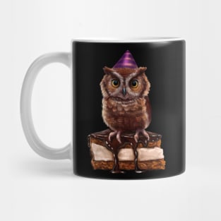 Owl on the cake Mug